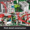 Mould King Gemotoriseerde Achtbaan 11014 - Afbeelding 2